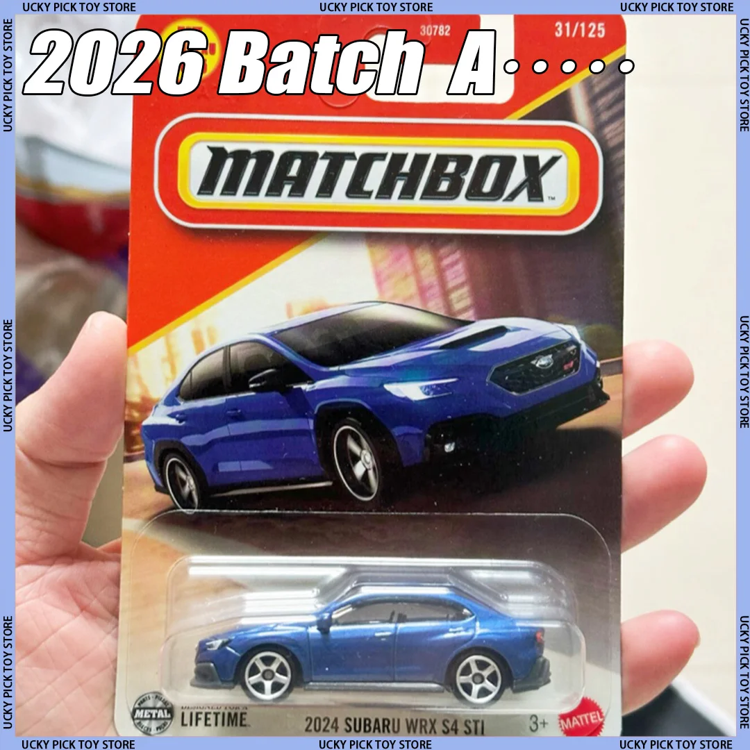

New Matchbox 26 Batch A Car 1/64 Toyota Celica Honda Civic Type R Alfa Remeo Duetto Vehicle Model Toys For Boys Collection Toy