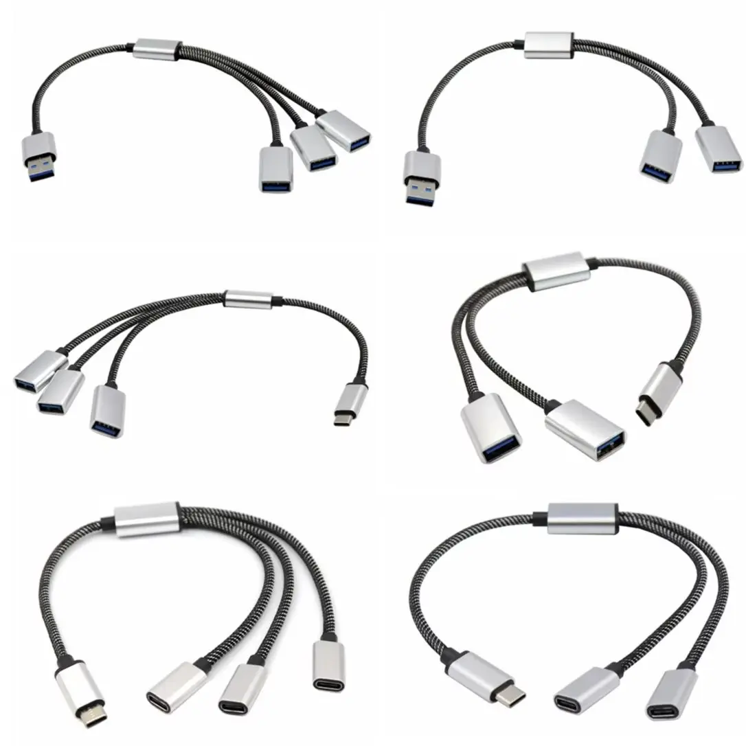 USB C HUB 3,0 Type C 2 3 4-портовый мульти-сплиттер-адаптер OTG для Xiaomi Lenovo Macbook Pro 13 15 Air Pro ПК Компьютерные аксессуары USB C HUB 3,0 Type C 2 3 4-портовый мульти-сплиттер-адаптер OTG для Xiaomi Lenovo Macbook Pro 13 15 Air Pro ПК Компьютерные аксессуары