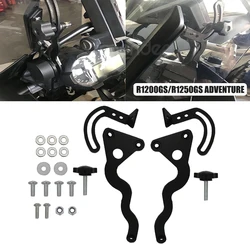 For BMW R1250GS R 1250/1200 GS LC ADV Adventure 1250GSA Windscreen Strengthen Bracket Kits Windshield Support Holder