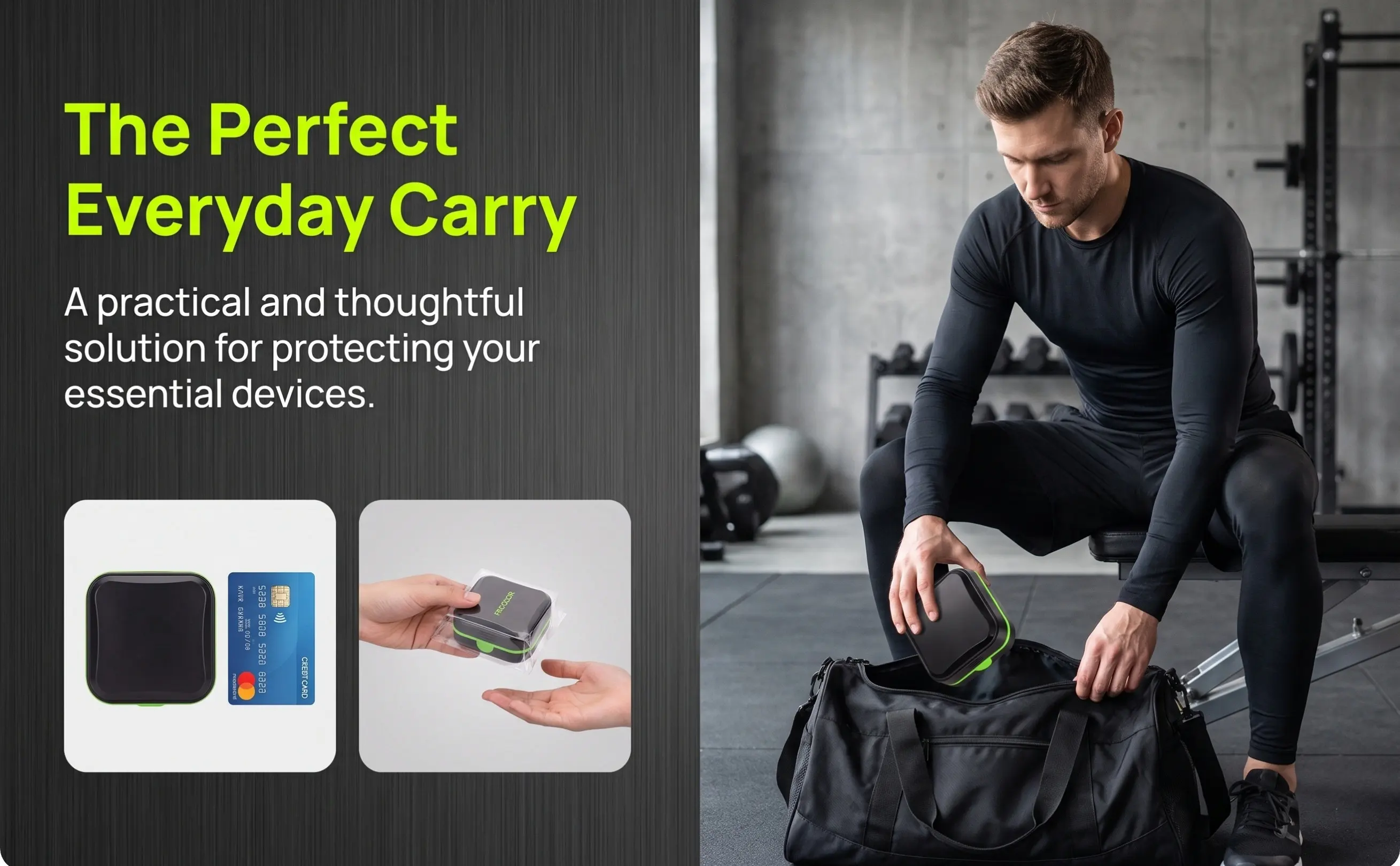 Small Hearing Aid Case Portable Lightweight PVC Sponge Shockproof Protection Box for Hearing Amplifiers Outdoor Travel Use