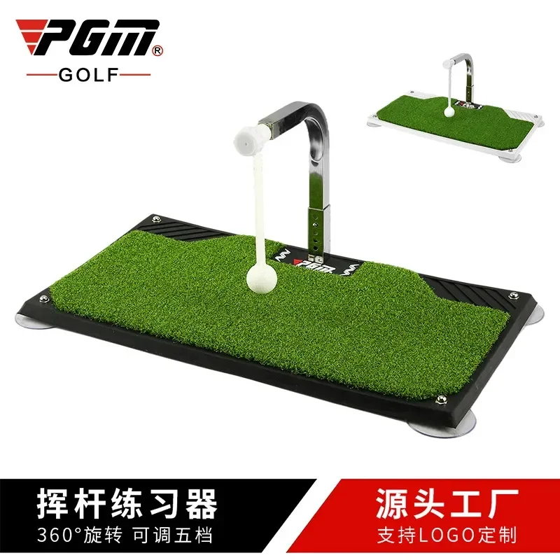 PGM Professional Golf Swing Putting 360 Rotation Golf Practice Putting Mat Golf Putter Trainer Beginners Training Aids HL005