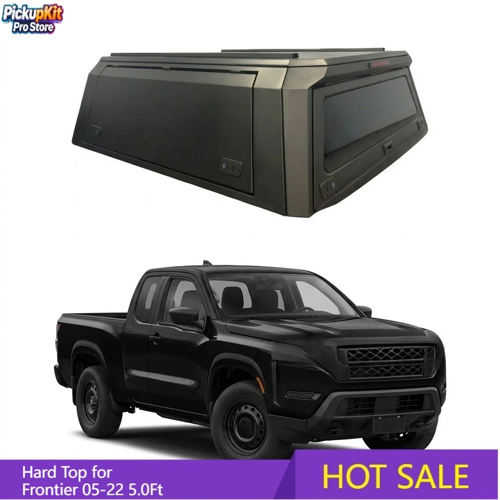 

Индивидуальный жесткий тент-кунг для внедорожного пикапа 4x4, для Frontier 05-22, 5.0 футов