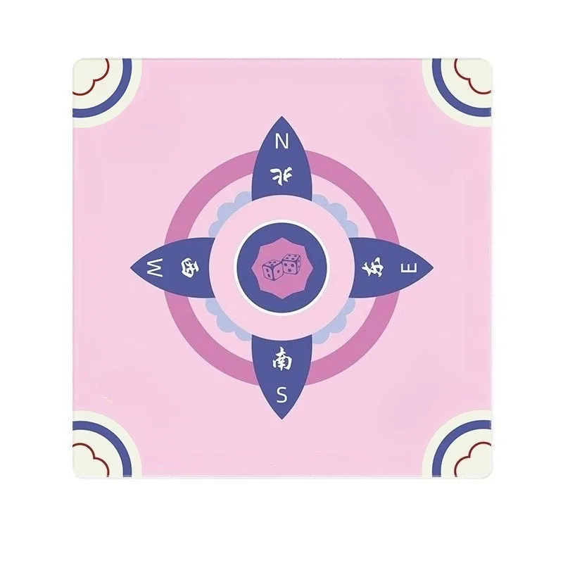 

70x70cm Rubber Poker Table Mat Non Slip Waterproof Durable Poker Mat for Texas Holdem and Mahjong