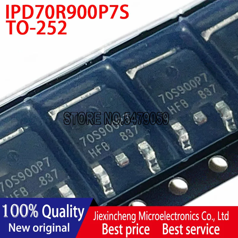 Nuovo originale IPD70R900P7S 70S900P7 TO-252 700V 12.8A TO252 10 PZ/LOTTO