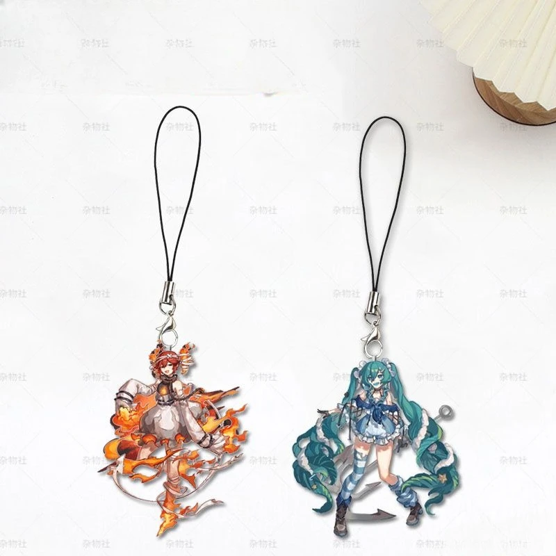 

New Phone Strap Project Diva Anime Peripherals Cute Cartoon Originality Mobile Phone Chain Bag Pendant