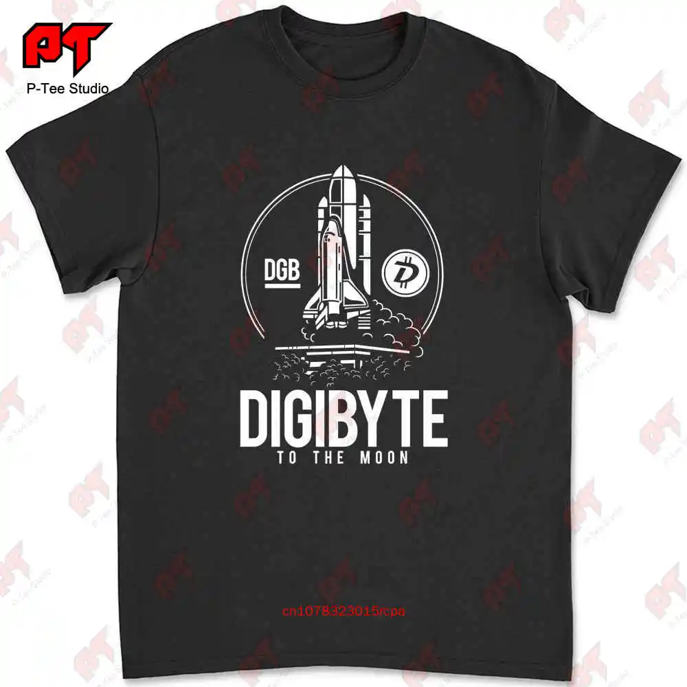 Digibyte To The Moon Btc Dgb Bitcoin Crypto T-shirt 2IH2