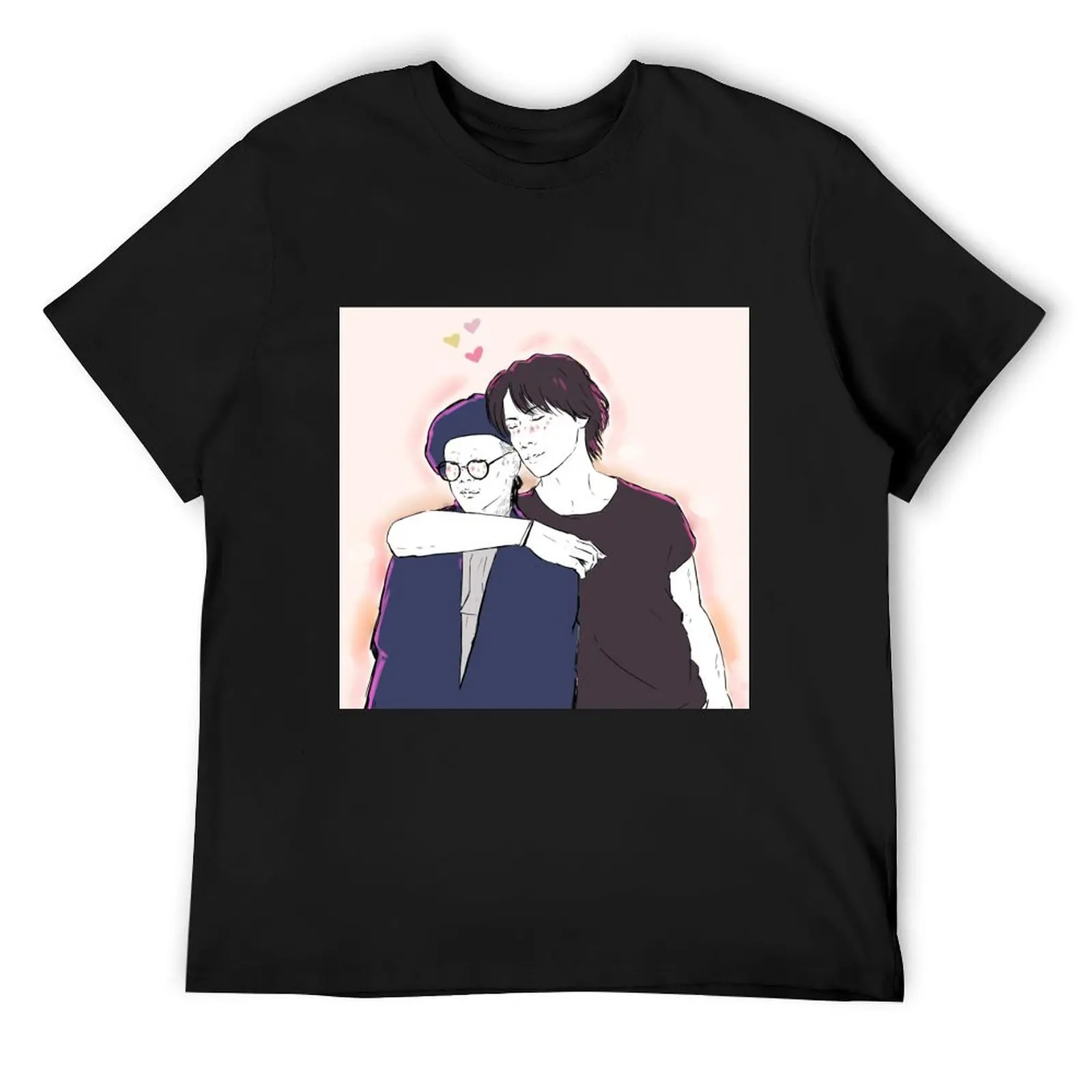 

two of a kind T-Shirt basketball graphic tees summer clothes anime shirt cotton graphic tees cotton t shirt men