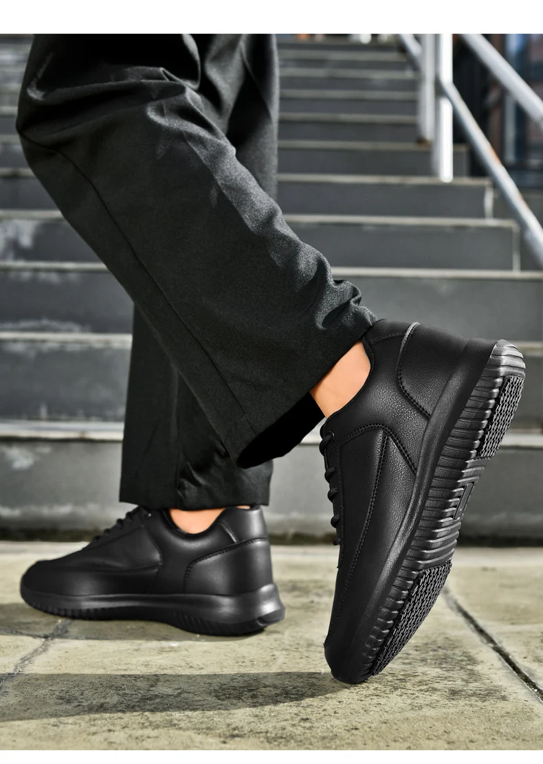 Hotel-Kochschuhe Vier Jahreszeiten Neue Rutschfeste Ölbeständige Wasserdichte Küchen-Arbeitsschuhe Herren Mode Lässige Atmungsaktive Outdoor-Schuhe – Detail 19