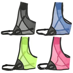 Archery Chest Guard Adjustable Belt and Buckles Shooting Bow Chest Protective Nylon Mesh Chest Protector