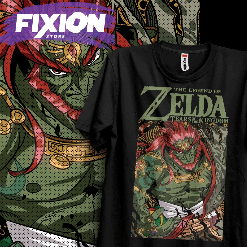 zel– Ganondorf –  Anime T Shirt Manga Gift For Anime Lover All Size Cotton