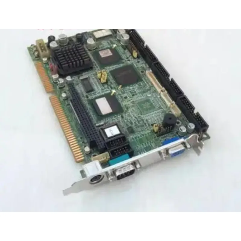 VivaChip TechPCA-6751 REV.B1 Fanless Brand PCA6751 ISA Industrial PC Mainboard Half-Size CPU Card PICMG1.0 No-LAN With CPU RAM