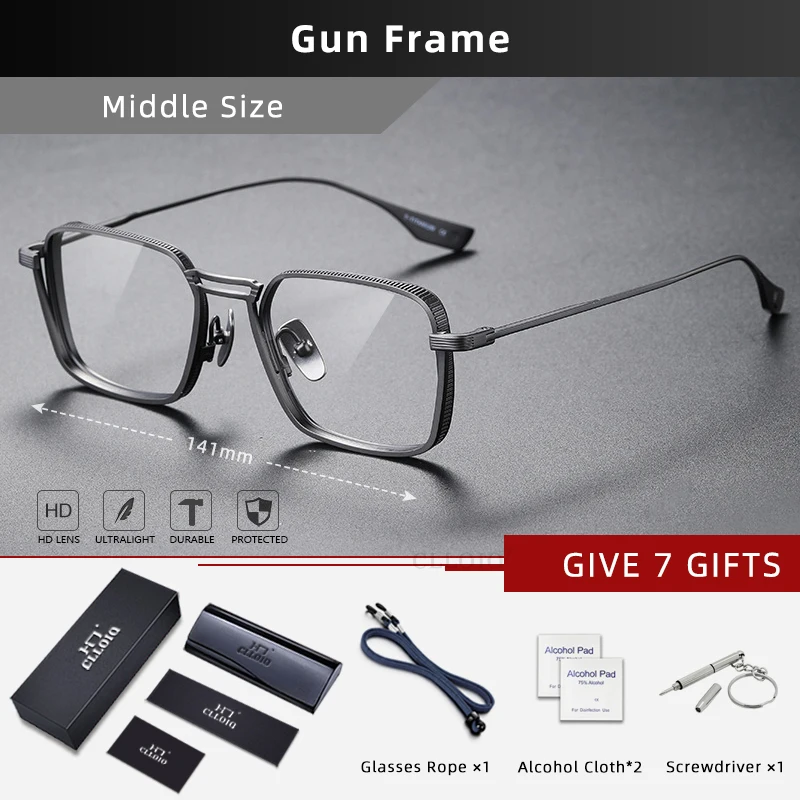 CLLOIO Titan Blue Light Blocking Reading Glasses 4