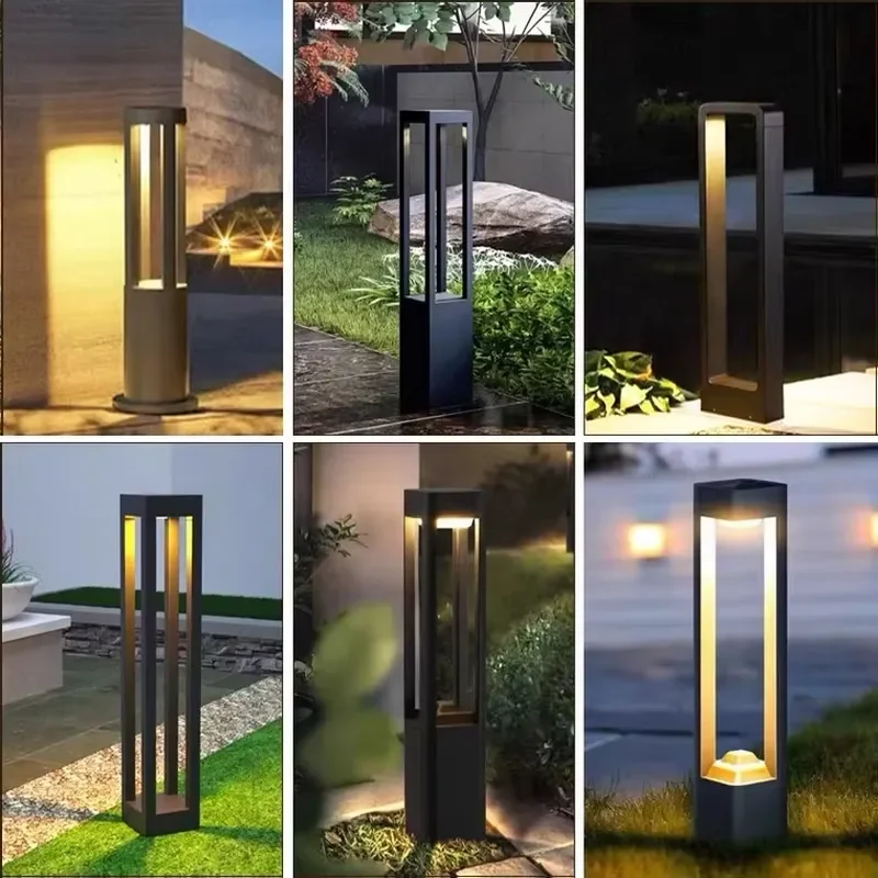 Modern simple manufacturer supplies modern waterproof IP65 LED outdoor light lighting decorative landscape LED wall light LED