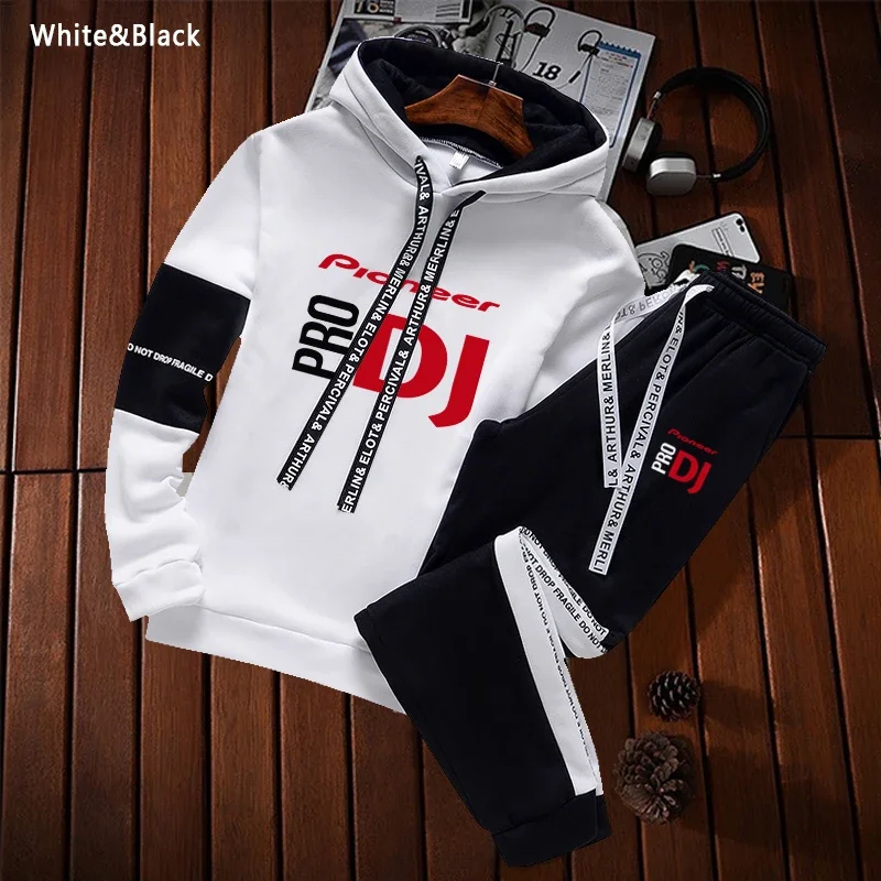 Autumn Hoodie Set Men's Sportswear Casual Hoodie Sportswear Set Men's Pullover Hoodie Fashion Street Hoodie