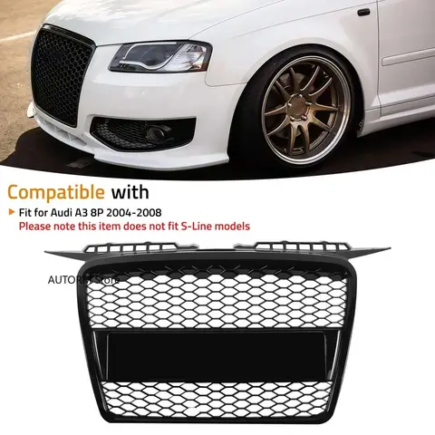 6 best sales audi a3 8p grill - №6