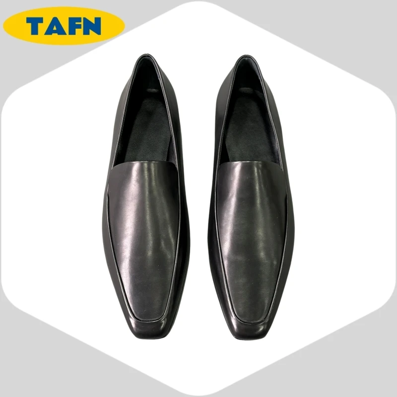 

Slip-on Fashion High Street 25 Popular Fashion Advanced Texture Beautiful Comfortable Leather Shoes Exquisite Cowhide AD2205
