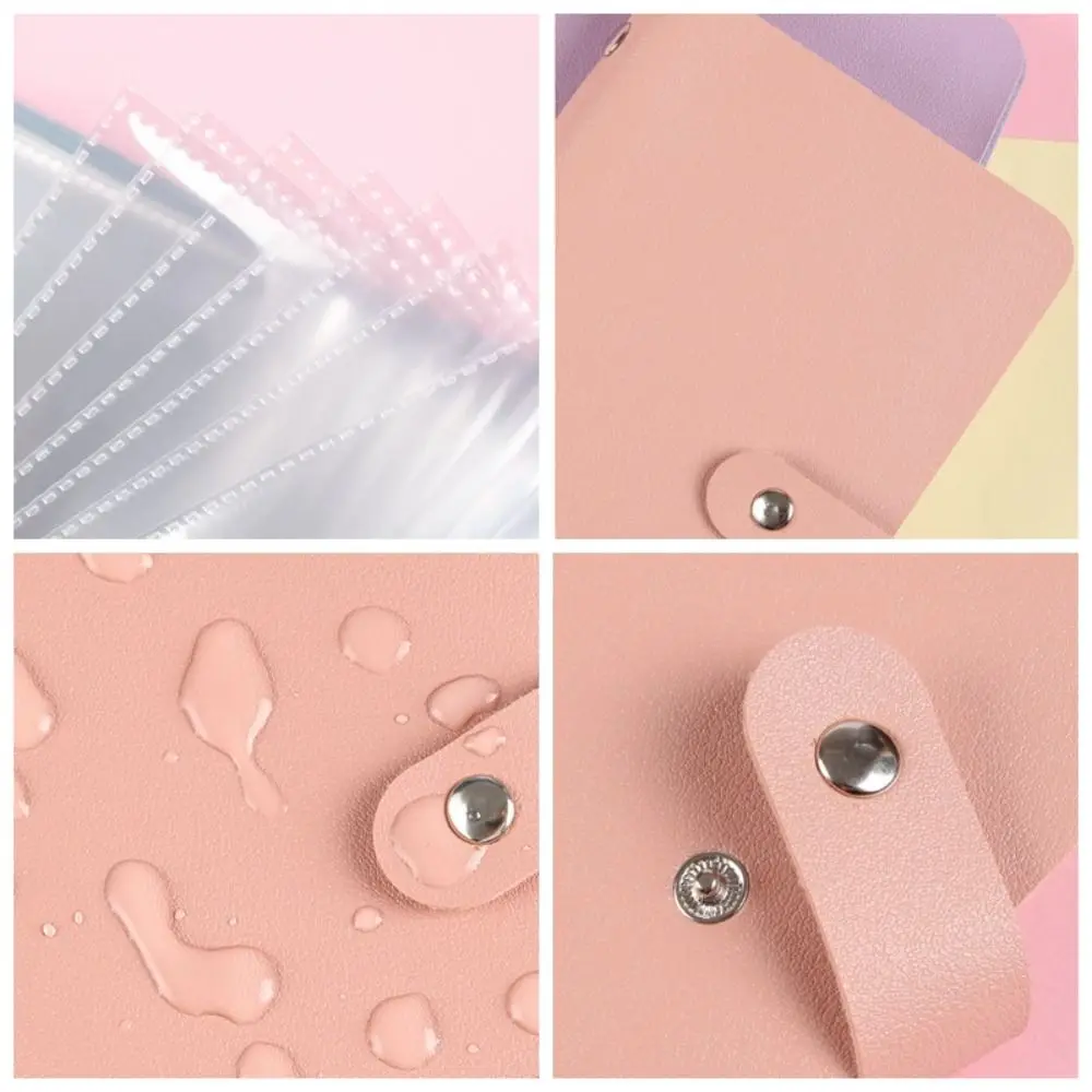 Divertente raccoglitore per sfide di risparmio di denaro da 1000 $, facile da impermeabilità, 100 buste per sfide di risparmio, quaderno in pelle trasparente per budget in contanti