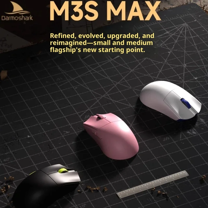 raton-para-juegos-darmoshark-m3smax-con-tres-modos-ligero-pequeno-y-mediano-agarre-proporcional-raton-inalambrico-paw3950