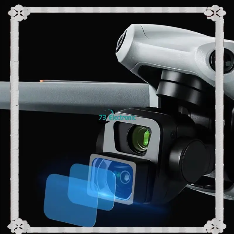 24-Hour Delivery Wide Angle Lens Expansion Kit 35% Range Optical Glass Filter For DJI AIR 3 Gimbal Camera Lens Drone Accessories