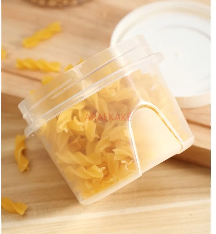 ثلاجة دائرية مقاومة لدرجات الحرارة العالية مع صندوق حفظ بغطاء، صندوق تخزين فواكه صغير، صندوق بينتو ساخن بالميكروويف