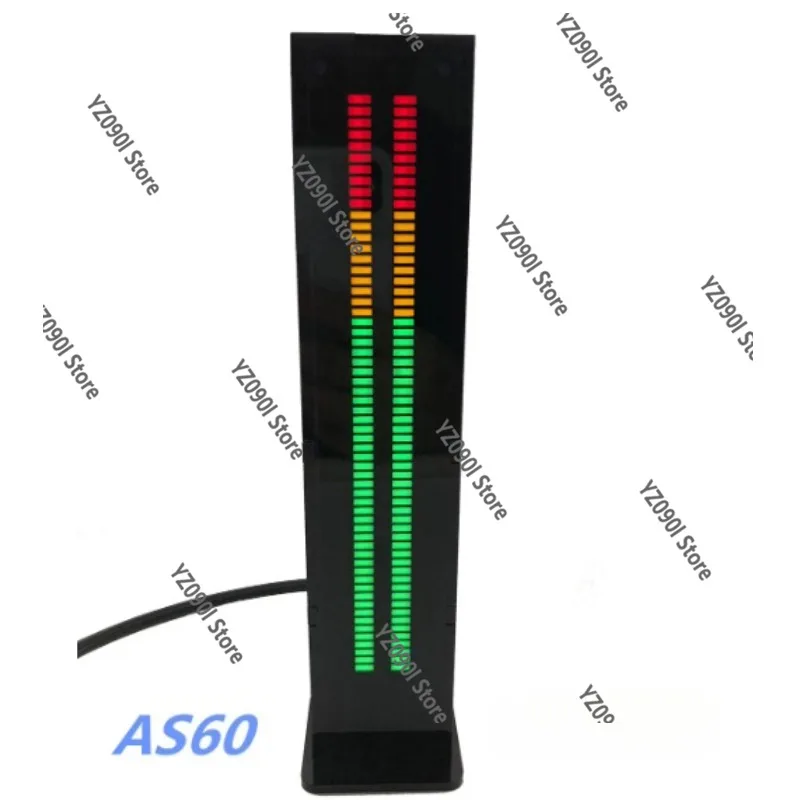 

DIY LED Music VU Meter Kit Dual 60 Segment Audio Spectrum Level Meter for Amplifier