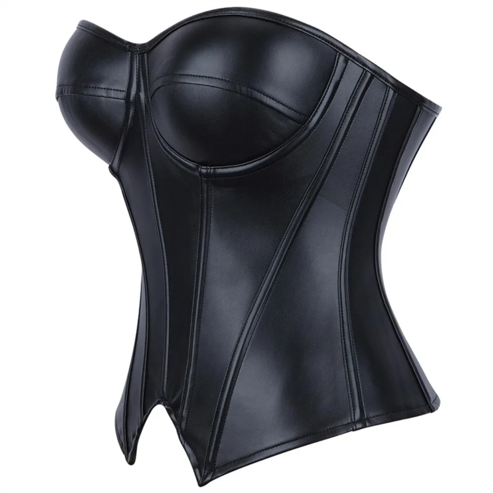 

Bestseller Women's Striped Blazer with Built-in Underwire Bra, Side Zipper & Boned Corset Design - Slim Fit Fashion Jacket