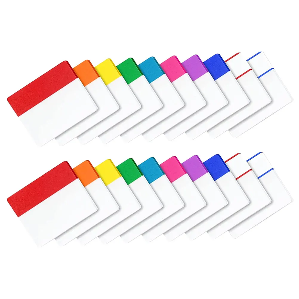 

Waterproof Index Tabs Sticky Sentence Markers Portable Highlight Strips Book Learning Accessories Colorful Transparent Tabs Easy