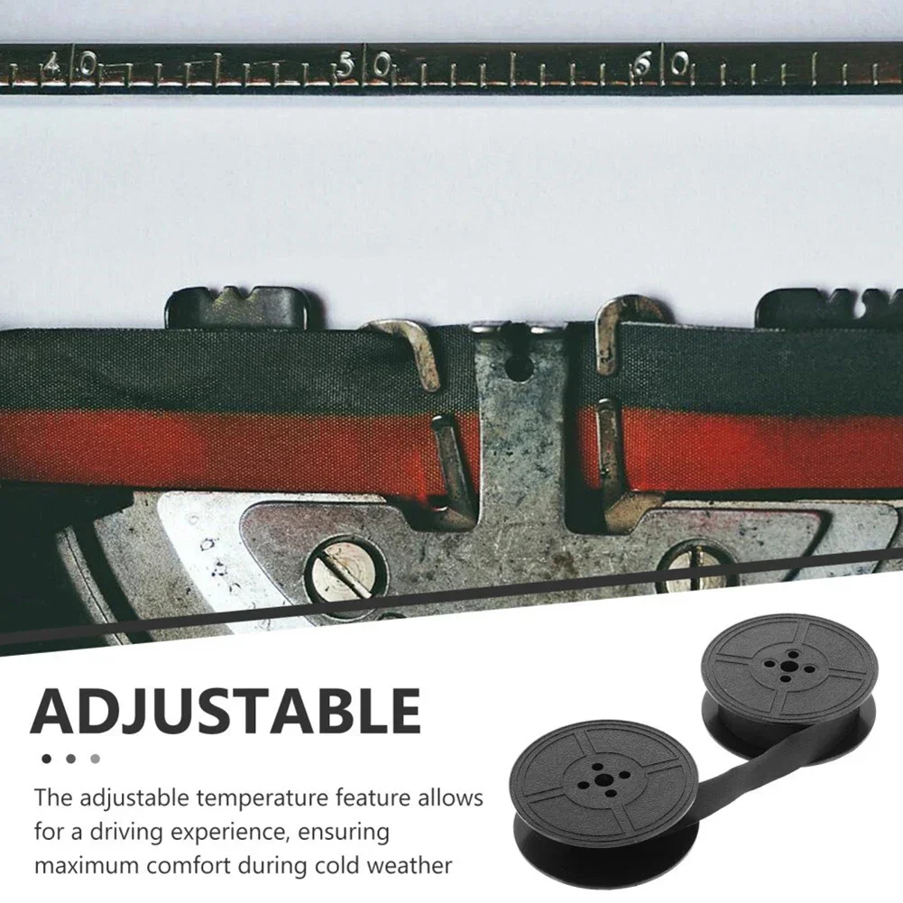 Black Nylon Typewriter Ribbon Ink Compatible With Most 12mm And 15mm Typewriters Suitable For Office And Formal Use