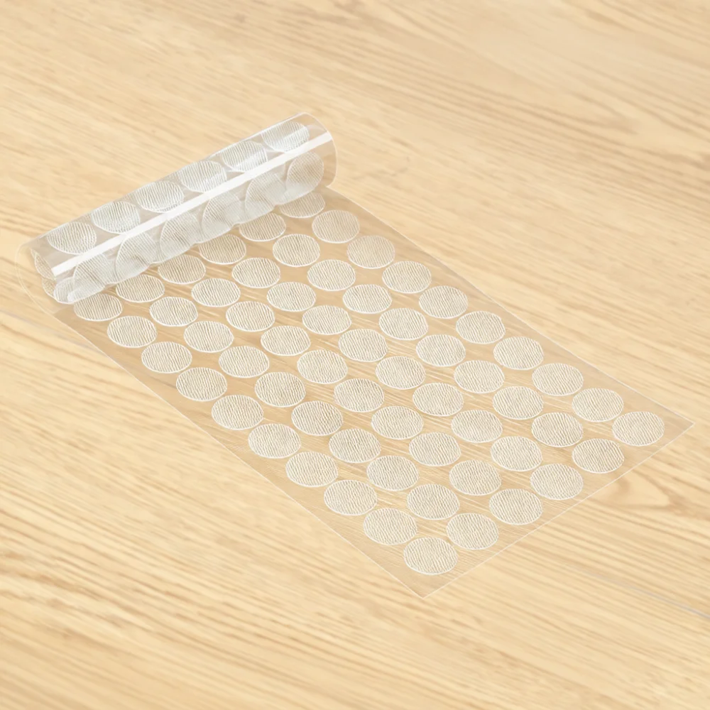 Invisible Sticky Dots Hook And Loop Tape Self Adhesive Fastener For Handmade Craft Project Preschool Learning