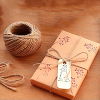 Vintage Natural Hemp Rope For DIY Jute Rope Hanging Photo Wall Handmade Scrapbooking Crafts Gift Decoration Weave Twine String