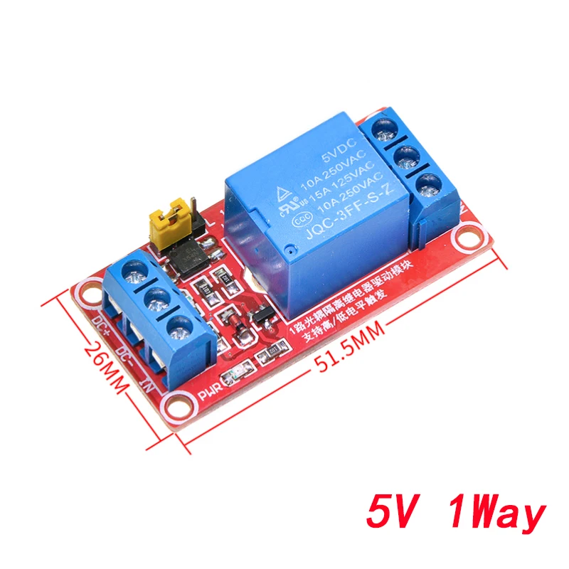 1 2 4 6 8 Channel 5V 12V 24V Relay Module Board Shield with Optocoupler Support High and Low Level Trigger for Arduino