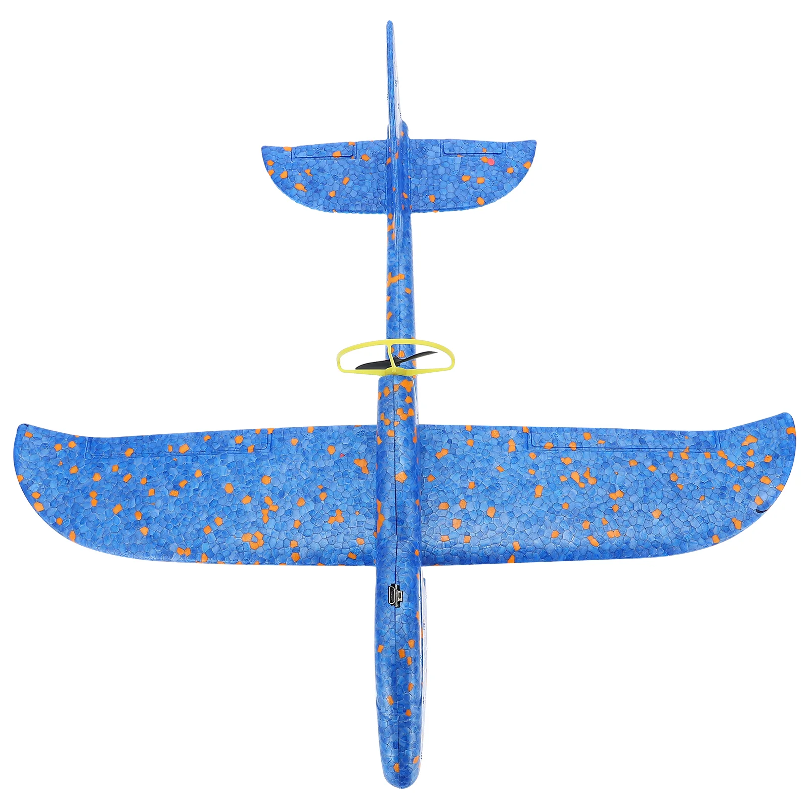 

Planes Rotary Toy Airplane with Light Cars Toys Electric Aircraft Blue Foam USB