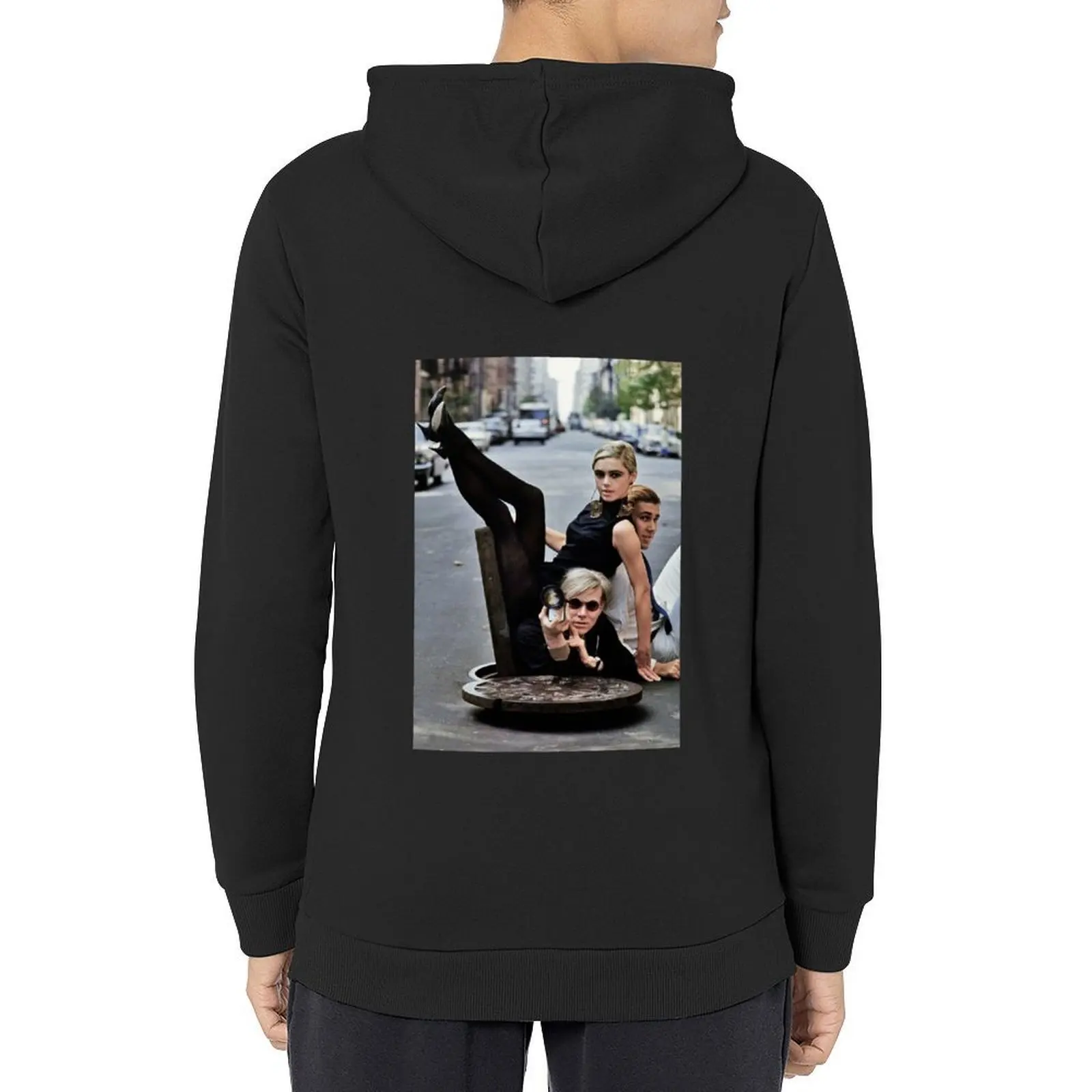 

Edie Sedgwick Andy Warhol Photography Fashion Icon sixties Hoodie men's clothes men's coat autumn jacket men new hooded tee