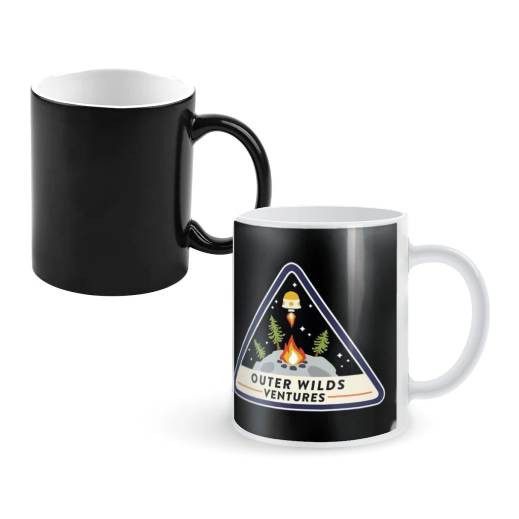 

Outer Wilds VenturesCoffee Mugs And Mug Creative Color Change Tea Cup Ceramic Milk Cups Novelty Gifts
