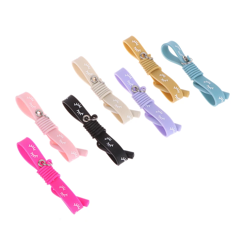 1PC Silica Gel Wrist Strap Silicone Grafting Eyelash Tweezers Bracelet Wrist Strap Makeup Tool For Girl