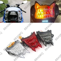 BMW S1000RR S1000R HP4 E 마크 크롬 LED 통합 깜박이 미등, 테일 브레이크, 방향 지시등