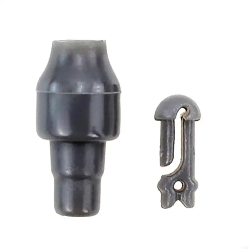 20lots Flexible Rubber Stop Beads Carps Fishing Method Feeders Quick Connectors