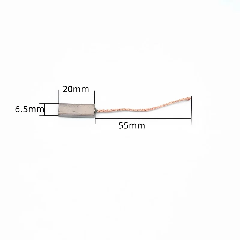 

10Pcs For Valeo Generator Carbon Brush High Copper For Volkswagen Sagitar Polo Magotan 4.5*6.5*20mm