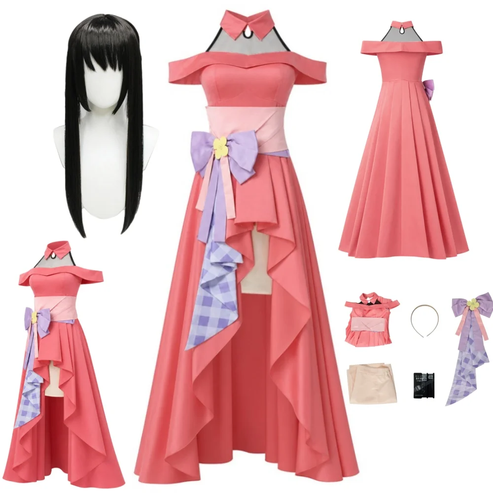 Yor Forger Cosplay Costume Yor Forger Anime Women Costume and Wig Halloween Party