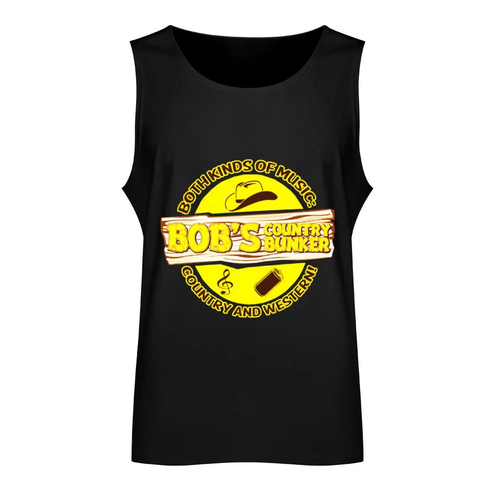 BOBS COUNTRY BUNKER Tank Top best selling products bodybuilding t-shirt sports t-shirts for men sleeveless man shirts