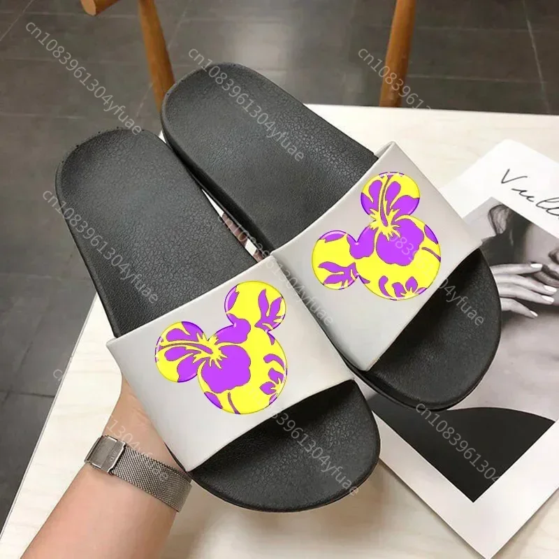 Frauen Cartoon Hausschuhe Sommer Indoor Hausschuhe niedlichen Tier Strand Flip Flops Badezimmer Home Hausschuhe rutsch feste Badezimmer Home Rutschen