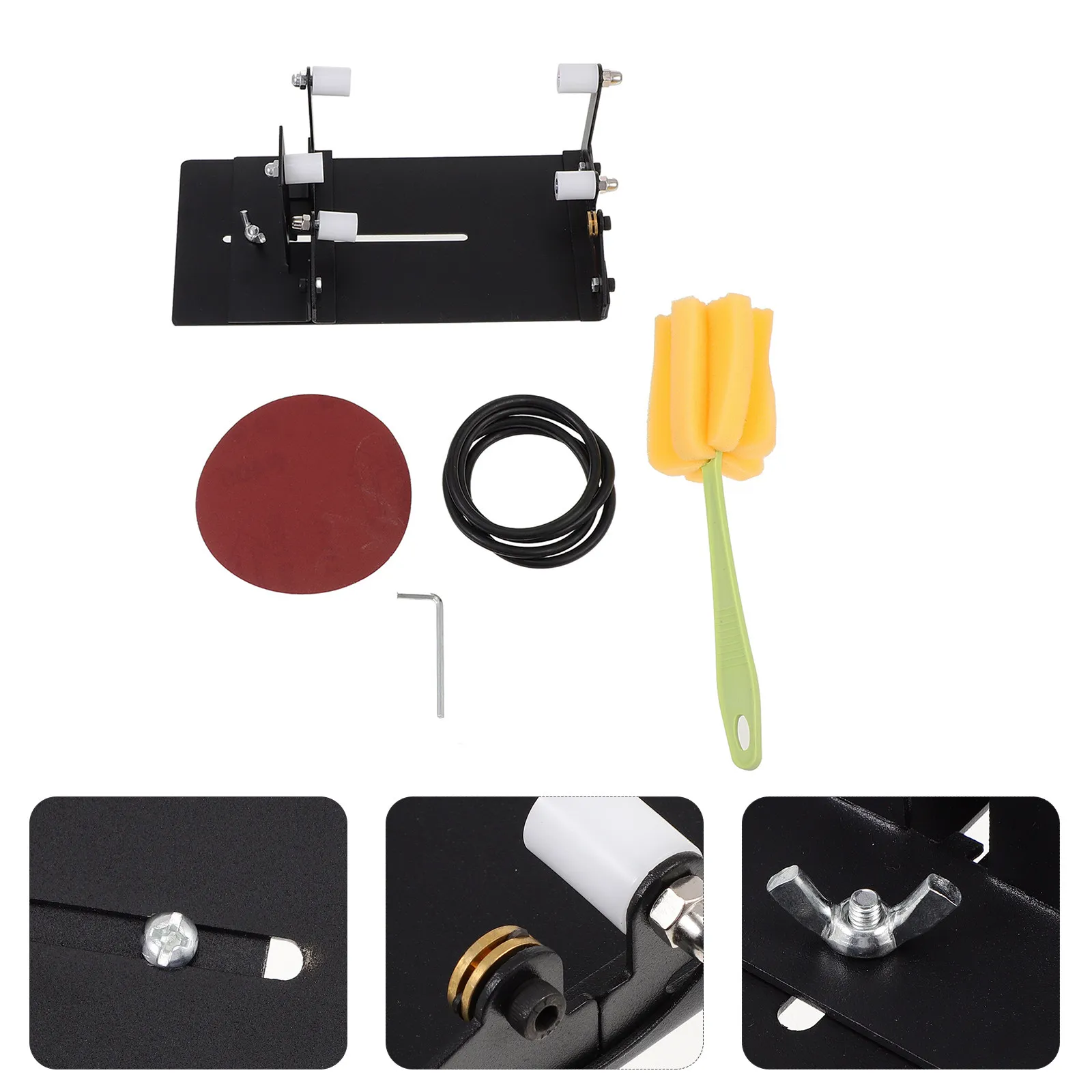 

1Set Square Glass Bottle Cutter Adjustable Bottle Cutting Tool for Wine Beer Glass Bottles DIY Crafts Lampshade Vase Candlestick