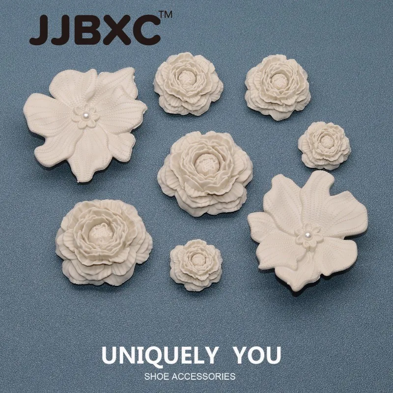 

JJBXC CHARM Shoe Buckle Shoe Accessories Soft Rubber Puff Bouquet DIY Fashion Shoes Accessories Suitable for cross Shoes