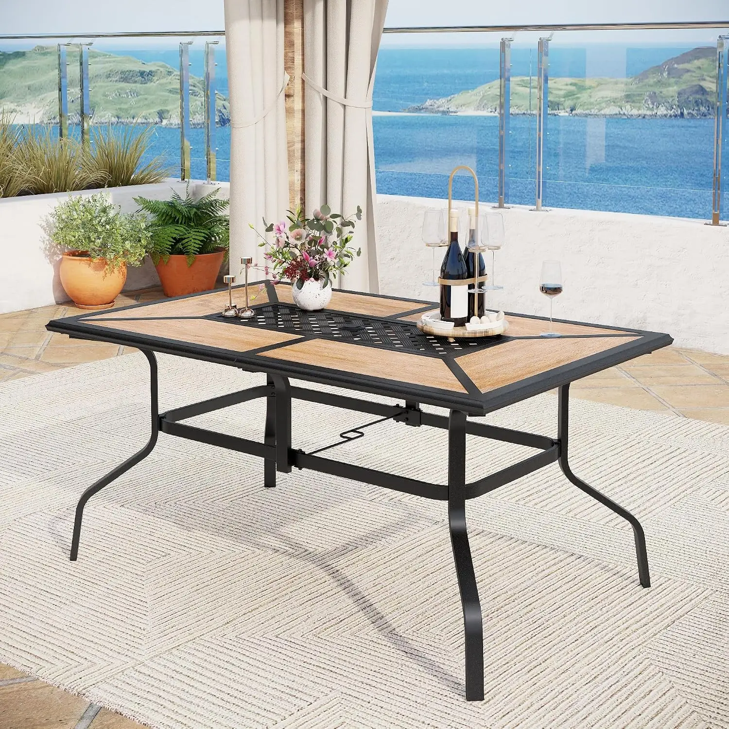 Mesa de Comedor para Exterior  - Outdoor Furniture Polywood reseña y precio