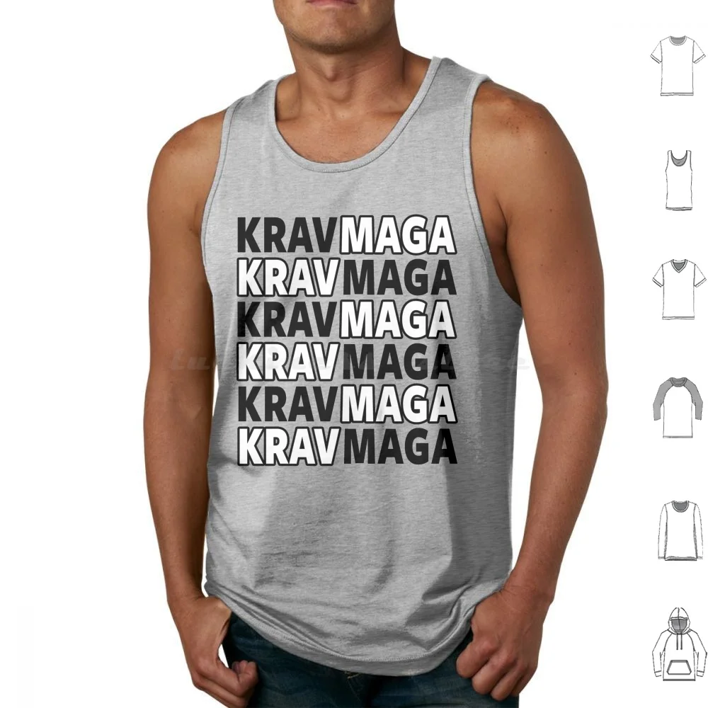 

Krav Maga Tank Tops Vest Sleeveless Krav Maga Isreali Defense Self Defense Krav Maga Krav Maga Wreck Shirtwreck Krav Maga