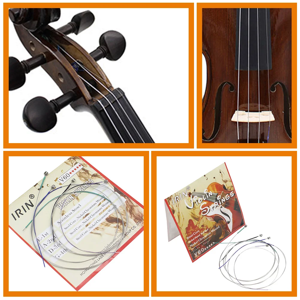 4 Pcs Violin Strings Special for Playing Beginners Accessory Replacement Accessories Instrument Dedicated