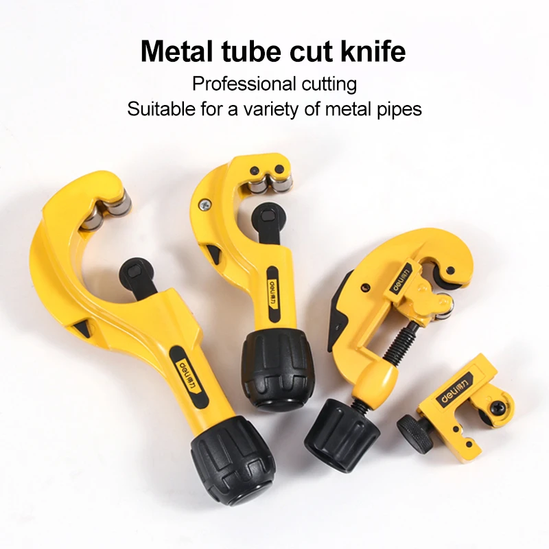 T50 Stainless Steel Roller Type Tube Cutter Metal Scissor PVC/PP/PE Bearing Pipe Cutter 4-32 5-50mm Copper Tube Cutting Tool