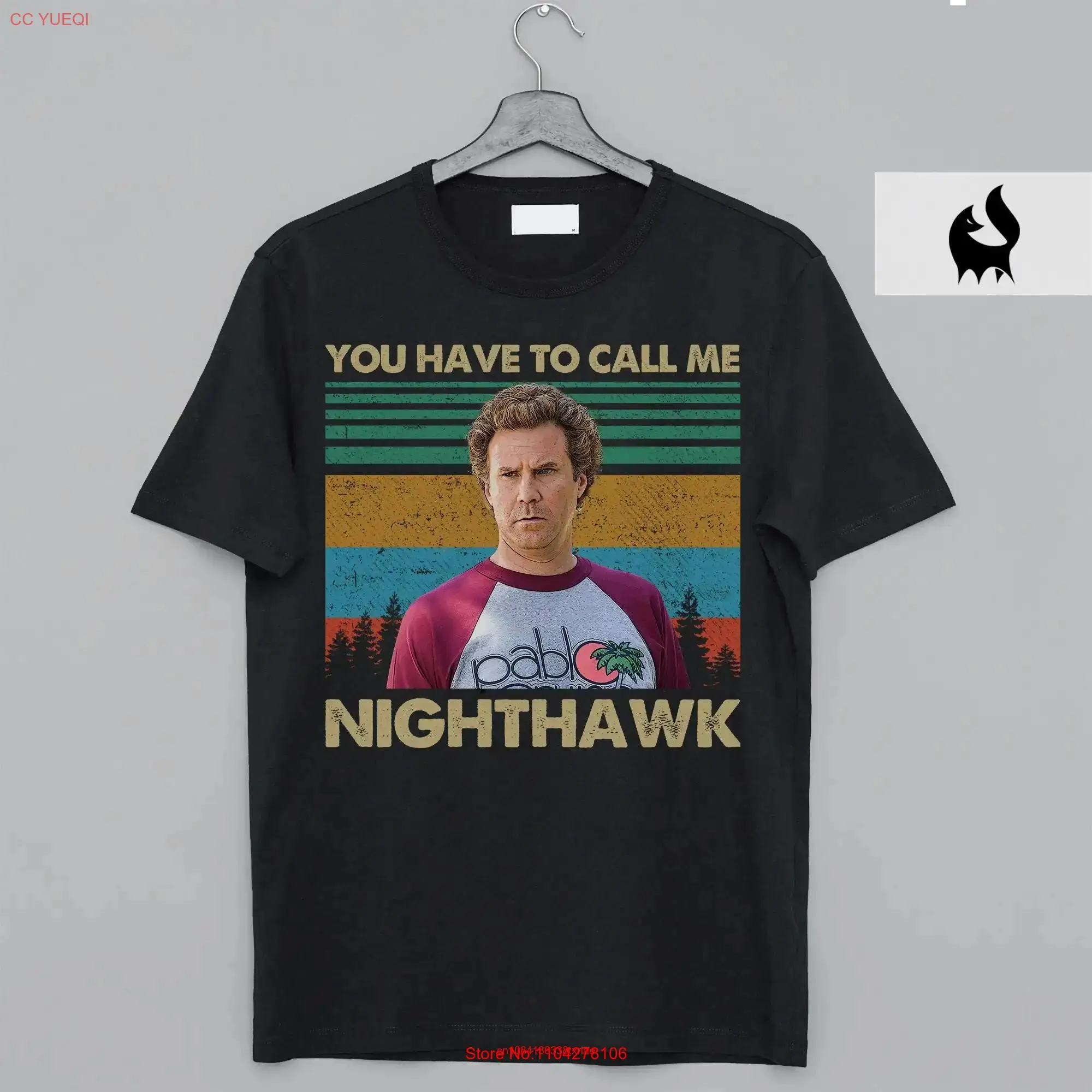 You Have To Call Me Night Hawk Retro Vintage shirt long or short sleeves