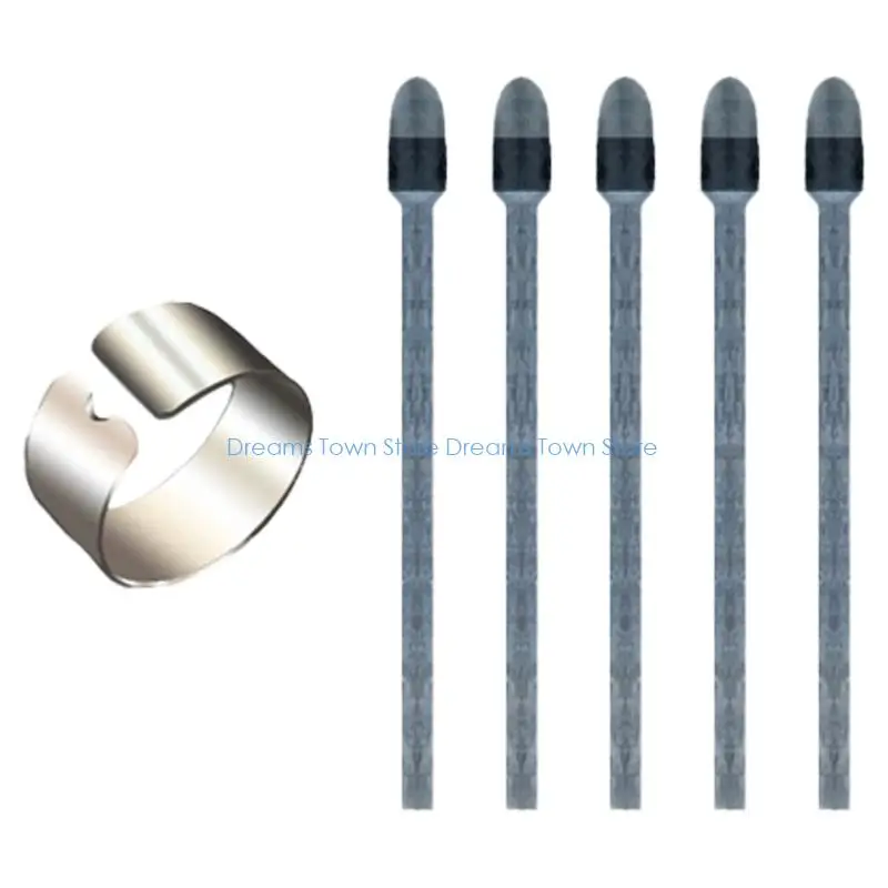 HX6A 5Pcs Felt Styluses Tip for One DTC141 134 121 Artists and Designers Seeking Precisions and Fluidity