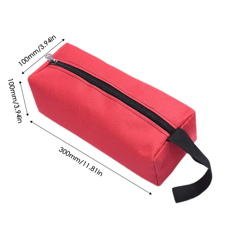 Tool Bag Met Rits Kras En Waterbestendig Tool Packet Zware Metalen Ritsen Zakjes Met Multi Hergebruikt Opslag